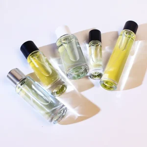Perfume Sample Glass Vial with Spray and Box, 15ml to 100ml