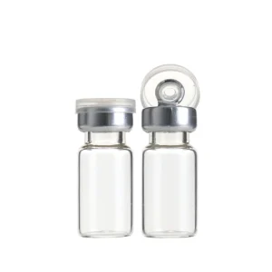 Pharmaceutical 2ml Mini Clear Borosilicate Glass Sample Vial for Injection