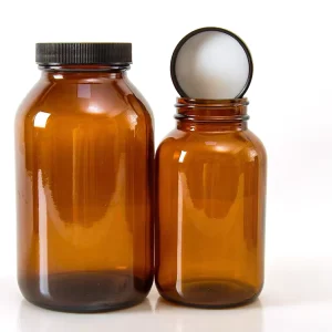 Pharmaceutical Amber Glass Medicine Bottle 75ml 100ml 150ml 200ml 250ml for Pills and Capsules