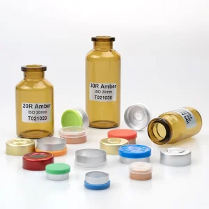 Pharmaceutical Tubular Glass Vial for Injectable Medicines with Low Extractables, ISO 8362 Compliant
