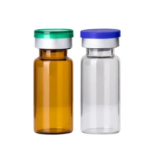 Pharmaceutical and Cosmetic Borosilicate Glass Vials 5ml 10ml 15ml 20ml 30ml 50ml 60ml 100ml 120ml with Stopper