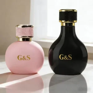 Pink Portable Perfume Glass Bottle 100ml