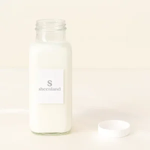 Portable 180ml 350ml 500ml Clear Beverage Glass Bottles with Milk Bottle