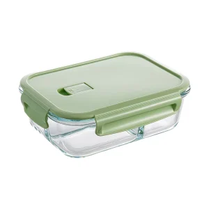 Portable Glass Containers Kitchen Customized Bowls Glass Lunch Box Glass Food Storage Containers
