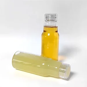 Portable Glass Juice Coffee Milk Tea Soda and Water Bottle with Plastic Lid