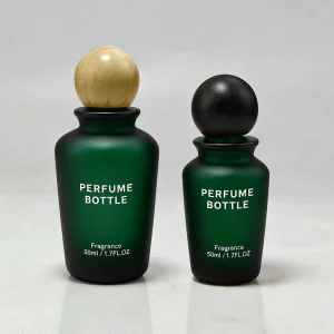 Post-Consumer Recycled Glass Cosmetic Container