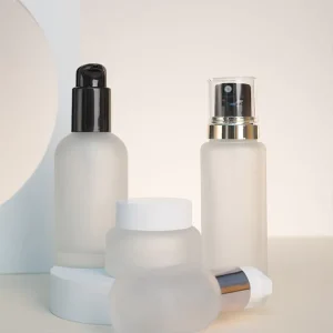 Premium Glass Spray Bottle 50 100ml Translucent with Mist Nozzle for Essential Oil & Facial Toner Cosmetic Use