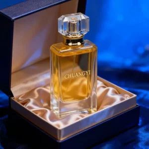 Premium Minimalist Glass Perfume Bottle Available in 30ml 50ml and 100ml. Custom Colors and Logos Are Supported