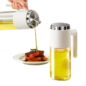 Premium No Drip Auto Flip Cooking Olive Oil Dispenser for Kitchen Cooking