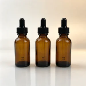 Premium Refillable Glass Dropper Bottles for Essential Massage Oil Empty Leakproof Dropper Dispensing Boston Glass Bottles