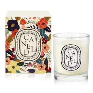 Premium Soy Wax Candle in Transparent Glass Container Non Toxic & Slow Release Fragrance for Living Spaces and Special Events