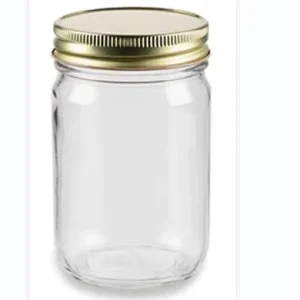 Price High Quality 150ml Customized Round clear Glass Jar With Lid