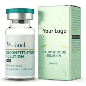 Printed Peptide Vial Single Boxes 1ml 3ml 10ml with Vial Branding Labels