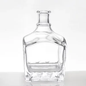 Professional Glass Bottle Manufacturers Liquor Gin Vodka Whisky Tequila Wine Glass Bottle for Restaurant Beverage Service