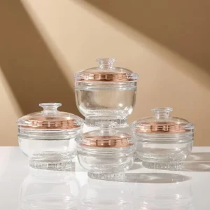 Professional Supplier 50ml 150ml Glass Jars with Lids for Bird Nest Packaging Bottle