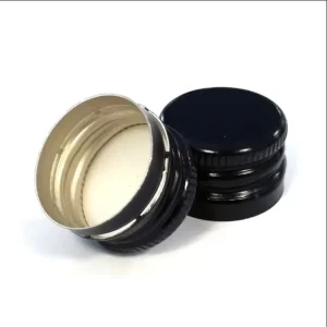 ROPP Aluminum Screw Bottle Caps with Pilfer-Proof Twist-Off Closure for Wine and Beverages