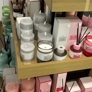 Rechargeable Flameless LED Candles Glass Jar Floating LED Candles for Home and Wedding Decor