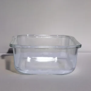 Rectangle Clear Glass Food Storage Containers Lunch Box