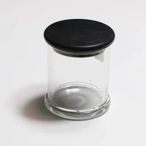 Recyclable Bamboo Cap Lid Cover for Mason Jars Inner Wooden Cap Bamboo Mason Jar Lid Canning Lids with Silicone Sealing Ring
