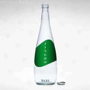 Refillable Flint Round Boston Glass Bottle 250ml 275ml 330ml 375ml for Milk Coffee Alcoholic Beverage Juice Water