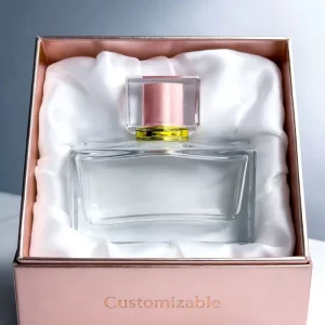 Refillable Glass Perfume Spray Bottle Vintage Mist Spray Bottle with Box