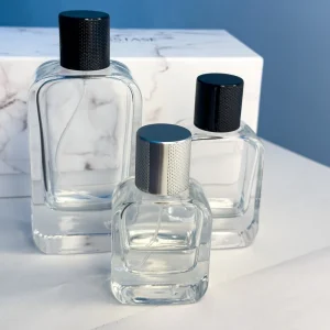 Refillable Glass Perfume Spray Bottle with Box
