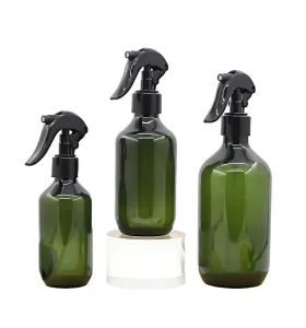Refillable Transparent Glass Spray Bottle 100ml, 2oz 4oz 8oz 16oz, Clear and Amber, for Cleaning and Diffusers