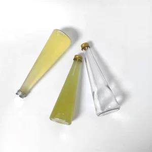 Reusable Clear Juice Bottles with Caps and Lids for Smoothies and Beverages