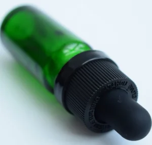 Reusable Refillable Skincare Serum Essential Oil Dropper Bottle with Printed Scale