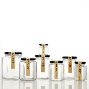 Round 10oz Canning Jars 280ml Sauce Bottle Jam Glass Jars Glass Honey Jar
