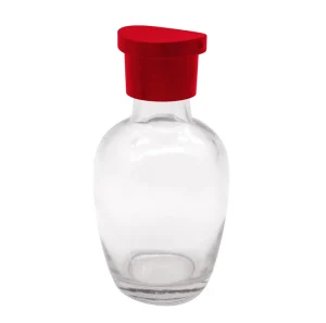 Round Empty Sauce Bottle 150ml Oil and Vinegar Glass Bottle