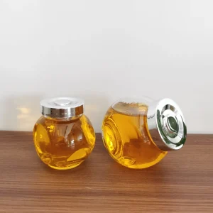 Round Glass Mason Jar with Lids for Food Canning and Storage, 50ml to 16oz