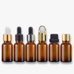 Sale Glass Bottles Dropper 5ml 10ml 15ml 20ml 30ml 50ml 100ml Glass Bottles for Essential Oils Amber Essential Oils Bottle