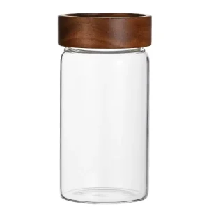 Sealed Glass Storage Jar for Grain, Tea, Coffee, Beans, and Dry Food