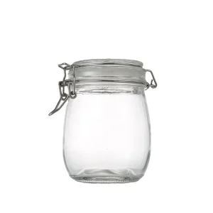 Sealed Glass Storage Jar with Lid Jam Jar