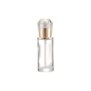 Shine Serum Set 50ml Square for Glass Bottle Packaging for Face & Body Cream False Eyelashes & Face Mask
