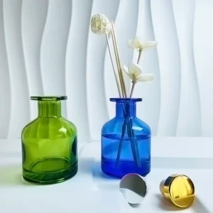 Simple Empty Air Aromatherapy Reed Diffuser 140Ml Luxury Glass Bottle Aroma Reed Diffuser Glass Bottle
