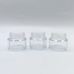 Small Bulb Cover Glass Jar with Screw Cap Various Sizes for Packaging