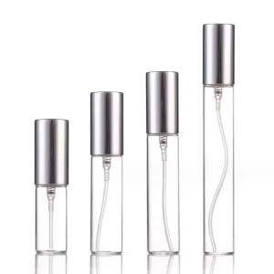 Small Glass Spray Bottles with Screw Cap 5ml 8ml 10ml 15ml for Perfume and Essential Oil