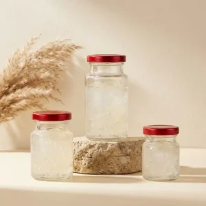 Small Heat-Resistant Glass Bottle for Bird’s Nest and Oral Tonic Concentrate