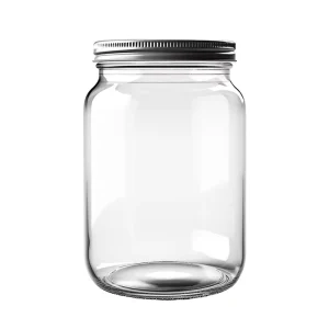 Small Round Glass Jam Jars Glass With Lid Storage Pickles Jar for Food