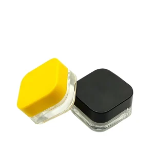 Small Sample Glass Concentrate Jar 1g 2g 3g 5g 7g 9g with CR Cap