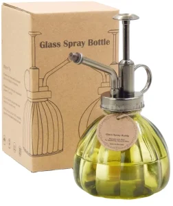 Small Vintage Glass Plant Sprayer Bottle Watering Can for Indoor Outdoor House Plant
