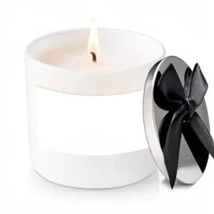 Soy Wax Valentine’s Day Scented Candle Manufacturer Custom Fragrances Glass Jar UV Printing Private Label