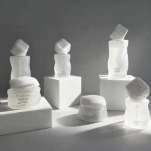 Special-Shape Glass Essential Oil Lotion Bottle and Frosted Cream Jar 30ml 50g 120ml