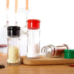 Spice Bottles 70ml 90ml Seasoning Kitchen Glass Bottles