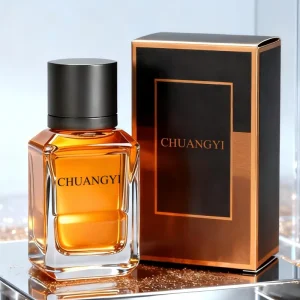 Square 30ml 50ml Empty Glass Perfume Spray Bottles with Box