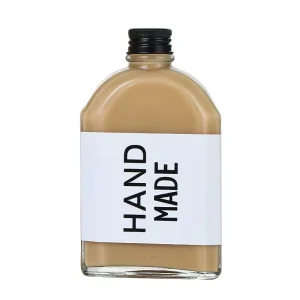 Square 8oz 12oz 16oz Transparent Glass Bottles for Milk Juice Tea Beverages 350ml 500ml with Screw Cap