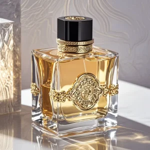 Square Empty Perfume Bottle Luxury Clear 30ml 50ml Glass Perfume Bottle 50ml 100ml With Boxes