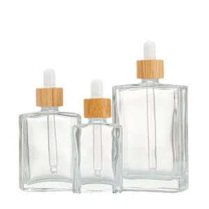 Square Glass Dropper Bottle